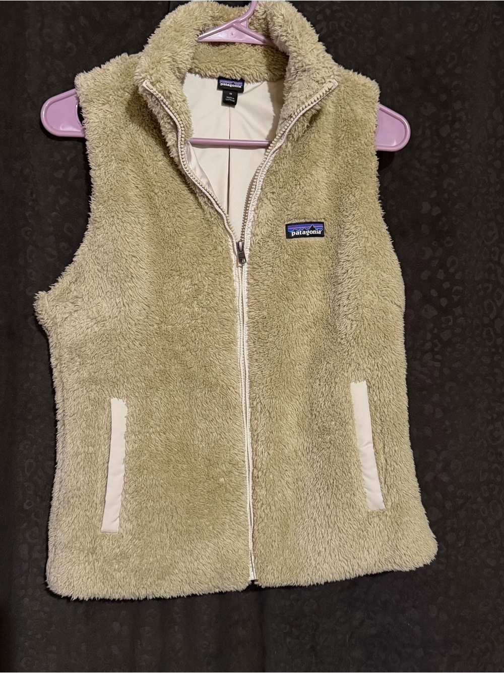 Patagonia womens Cream Sherpa Fleece